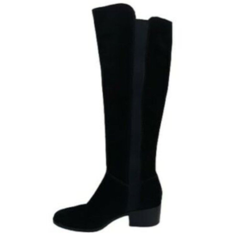 Steve Madden Womens Giselle Black Riding Boots 7 - Picture 2 of 7